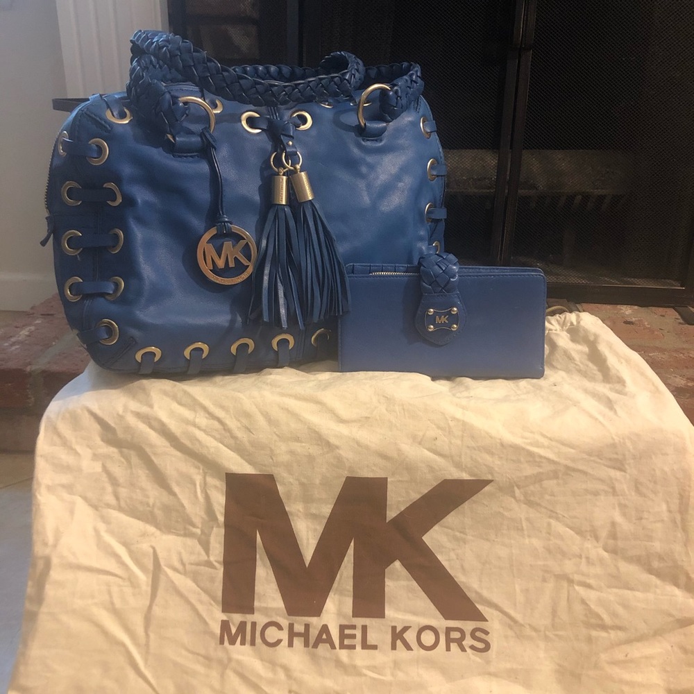 Michael Kors Handbag and Matching Wallet